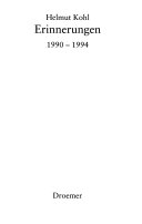 Erinnerungen Cover